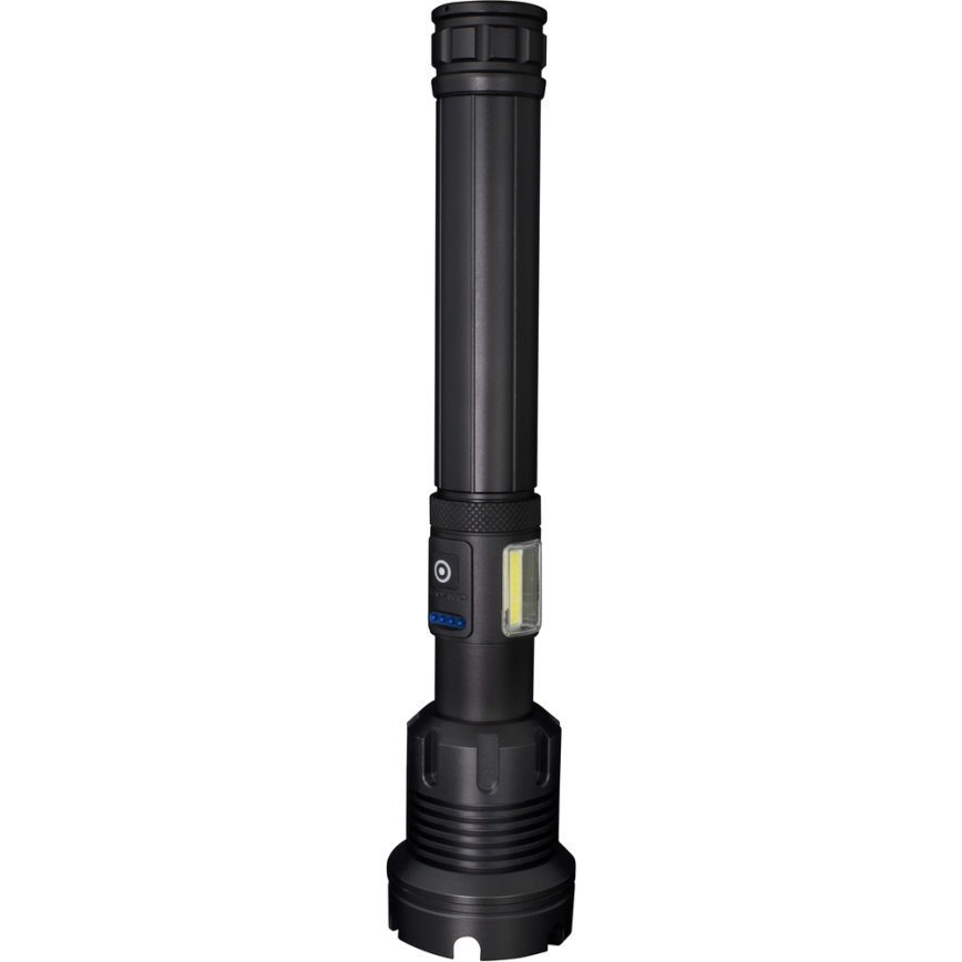 Sencor - Oplaadbare aluminium LED-zaklamp met powerbankfunctie LED/10W/4400 mAh 2000 lm IP44