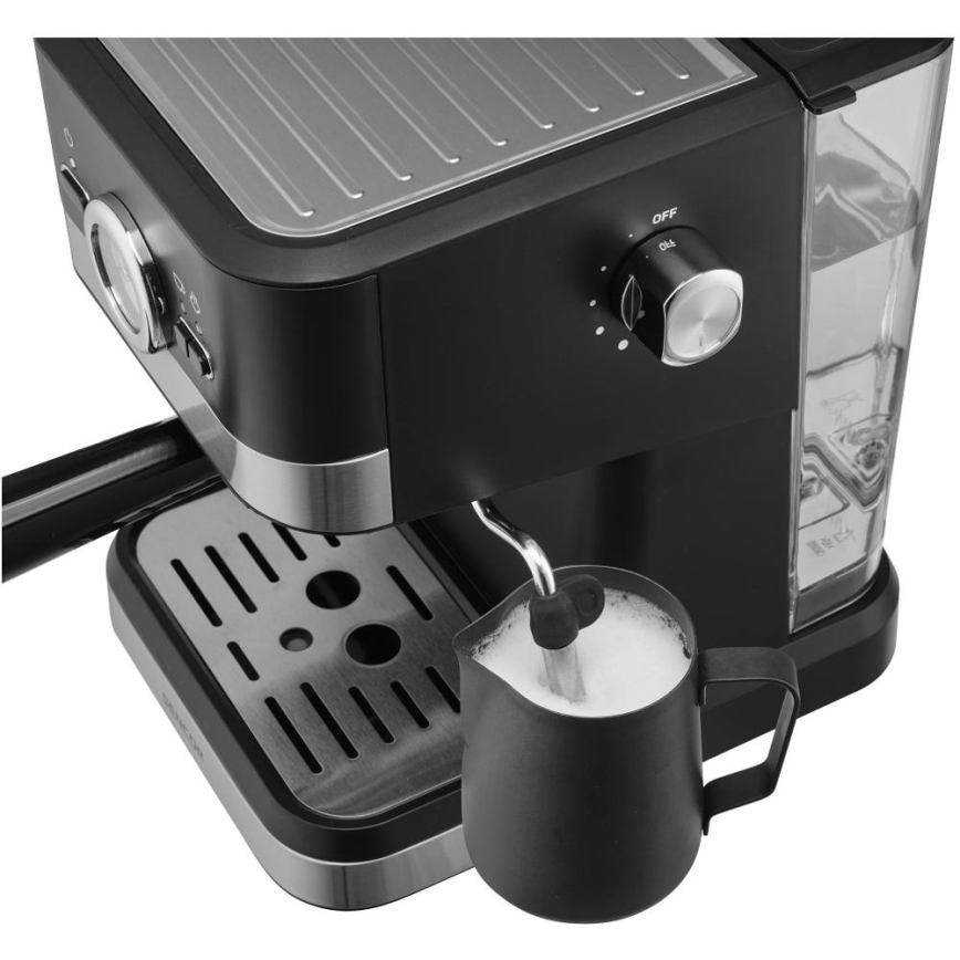 Sencor - Machine à café à levier espresso 1050W/230V noir/chrome mat