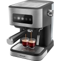 Sencor - Machine à expresso manuelle 1050 W/230 V noir/chrome mat