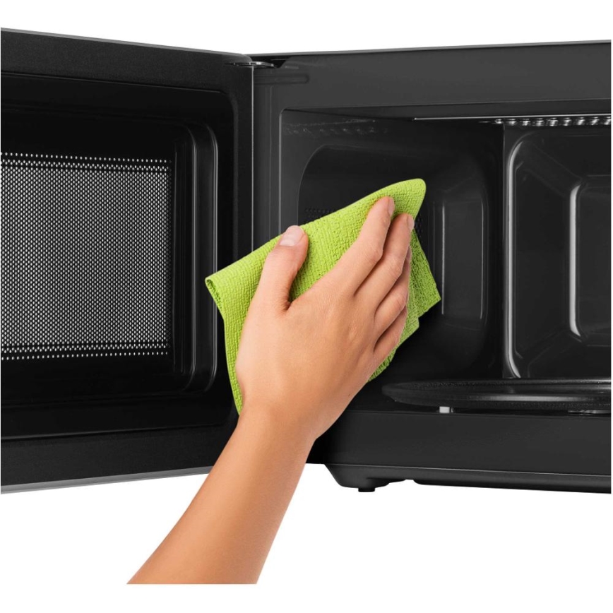 Sencor - Micro-ondes avec fonction gril 700W/1000W/230V 20 l chrome mat