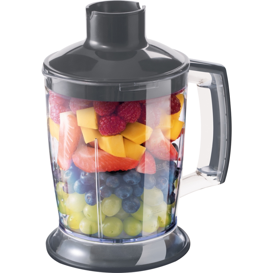Sencor - Mixeur plongeant 4in1 1200W/230V acier inoxydable/violet