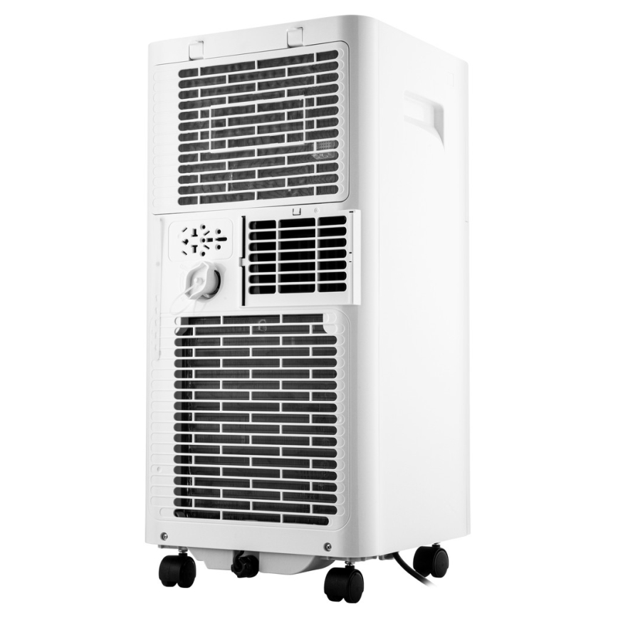 Sencor- Mobiele airconditioning met LCD-display 3in1 930W/230V 7000 BTU Wi-Fi wit + afstandsbediening