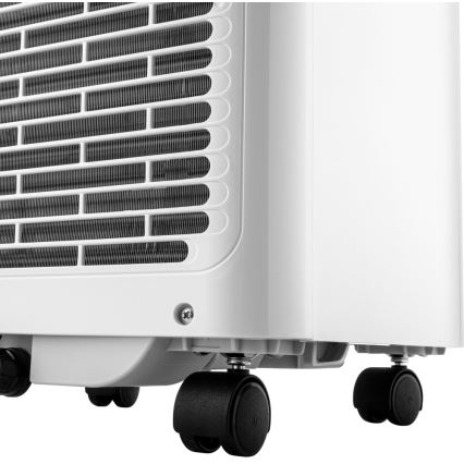 Sencor- Mobiele airconditioning met LCD-display 3in1 930W/230V 7000 BTU Wi-Fi wit + afstandsbediening