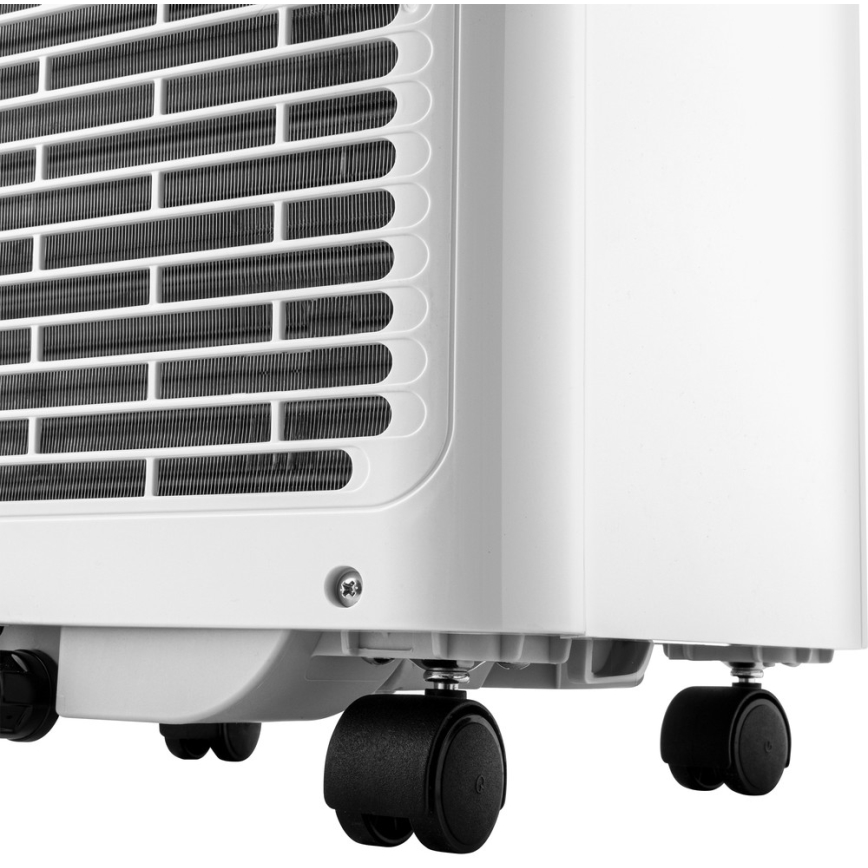 Sencor- Mobiele airconditioning met LCD-display 3in1 930W/230V 7000 BTU Wi-Fi wit + afstandsbediening
