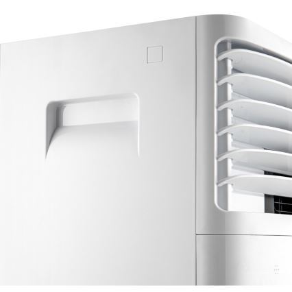 Sencor- Mobiele airconditioning met LCD-display 3in1 930W/230V 7000 BTU Wi-Fi wit + afstandsbediening