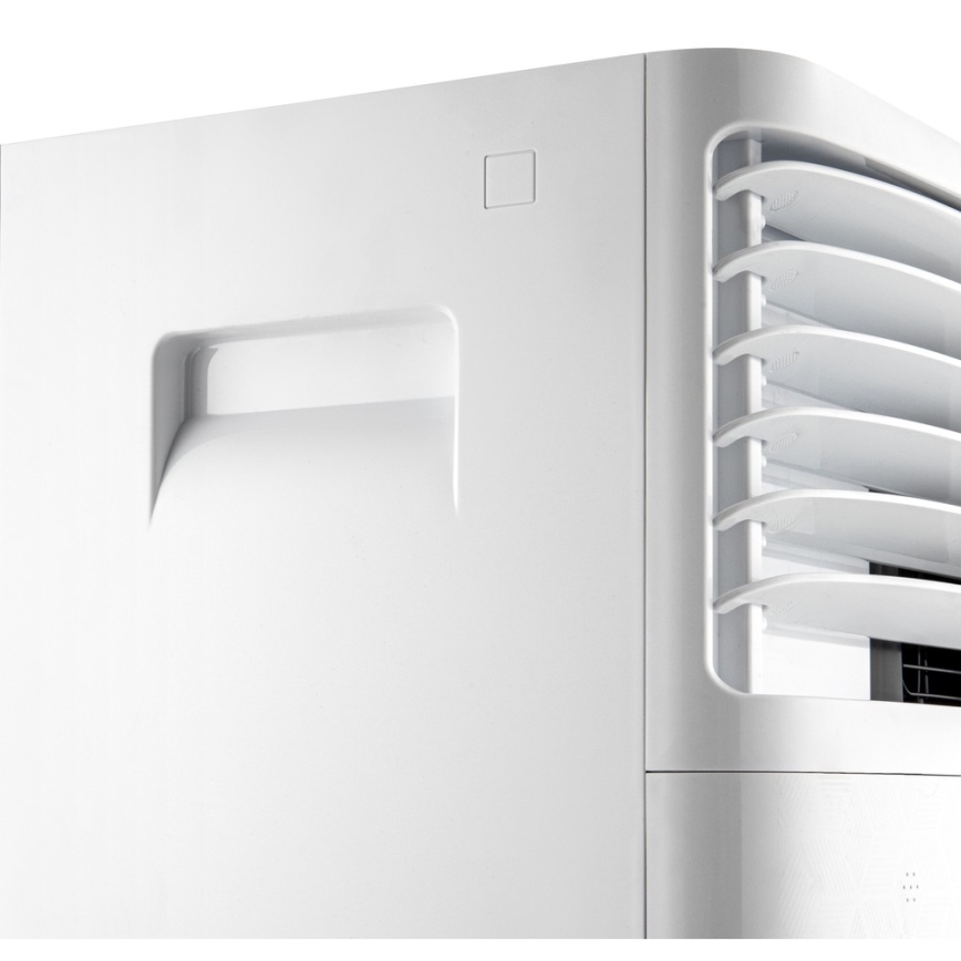 Sencor- Mobiele airconditioning met LCD-display 3in1 930W/230V 7000 BTU Wi-Fi wit + afstandsbediening