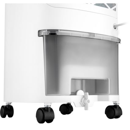 Sencor - Mobiele luchtkoeler met LED-display 3-in-1 45W/230V wit + afstandsbediening