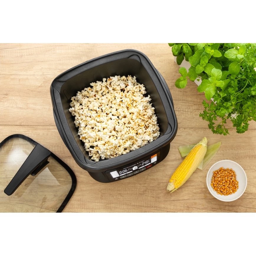 Sencor - Multifunctionele Frituurpan met Accessoires 1800W/230V 18 functies 4,8l