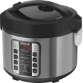 Sencor - Multifunctionele rijstkoker 700W/230V 1,5 l roestvrij staal/zwart