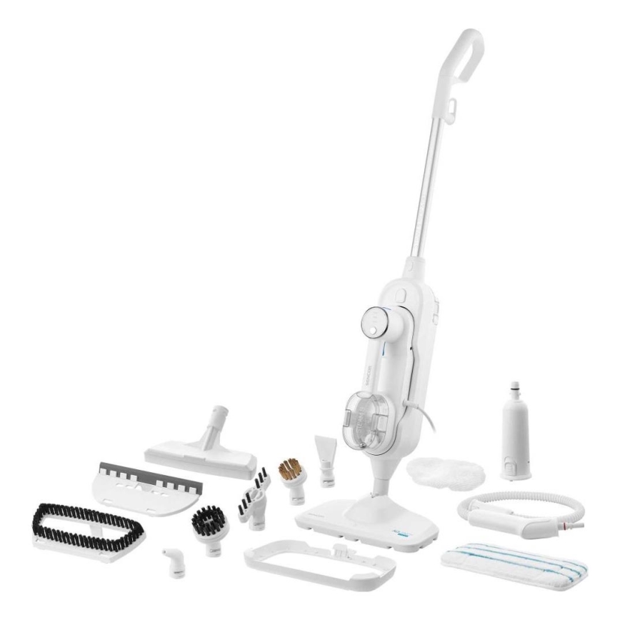 Sencor - Multifunctionele stoommop 2-in-1 1500W/230V IPX4 wit