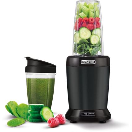 Sencor - Nutri blender à Smoothie1000W/230V noir