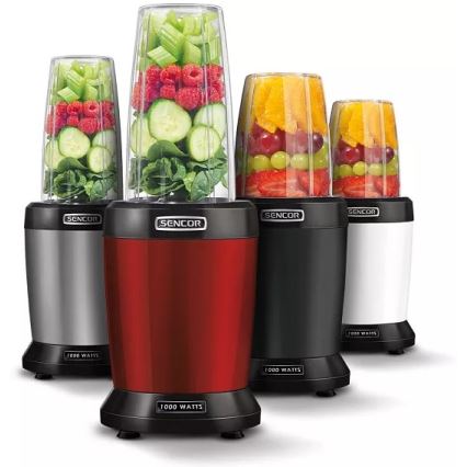 Sencor - Nutri blender à Smoothie1000W/230V noir