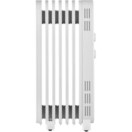 Sencor - Oliegevulde radiator, 7 ribben, 600/900/1500 W, 230 V, wit