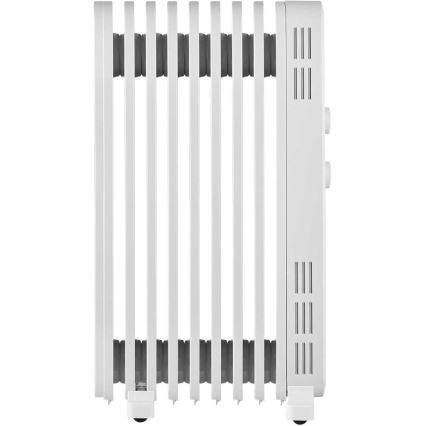 Sencor - Oliegevulde radiator met 9 ribben, 800/1200/2000 W, 230 V, wit