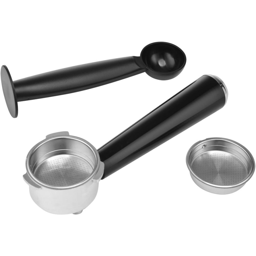 Sencor - Piston-espressomachine 1050 W/230 V zwart/mat chroom