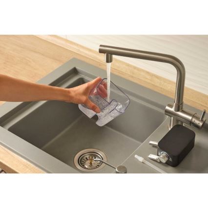 Sencor - Piston espressomachine 1350W/230V zwart/mat chroom