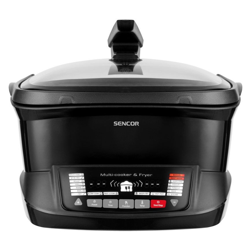 Sencor - Poêle à frire multifonction avec accessoires 1800W/230V 18 fonctions 4,8l