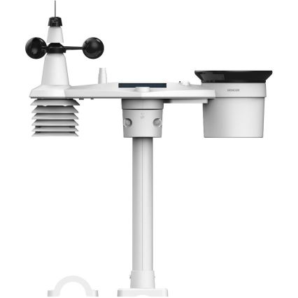 Sencor - Professioneel weerstation met kleuren LCD-scherm 5V 1xCR2032 + 3xAA + 2xAA Wi-Fi Tuya