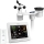 Sencor - Professioneel weerstation met kleuren LCD-scherm 5V 1xCR2032 + 3xAA + 2xAA Wi-Fi Tuya