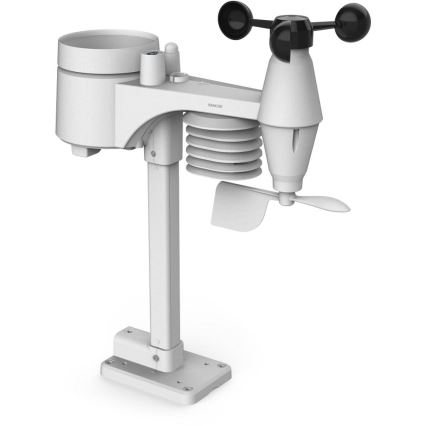 Sencor - Professioneel weerstation met kleurenscherm LCD en wekker 5V/1xCR2032 + 3xAA Wi-Fi