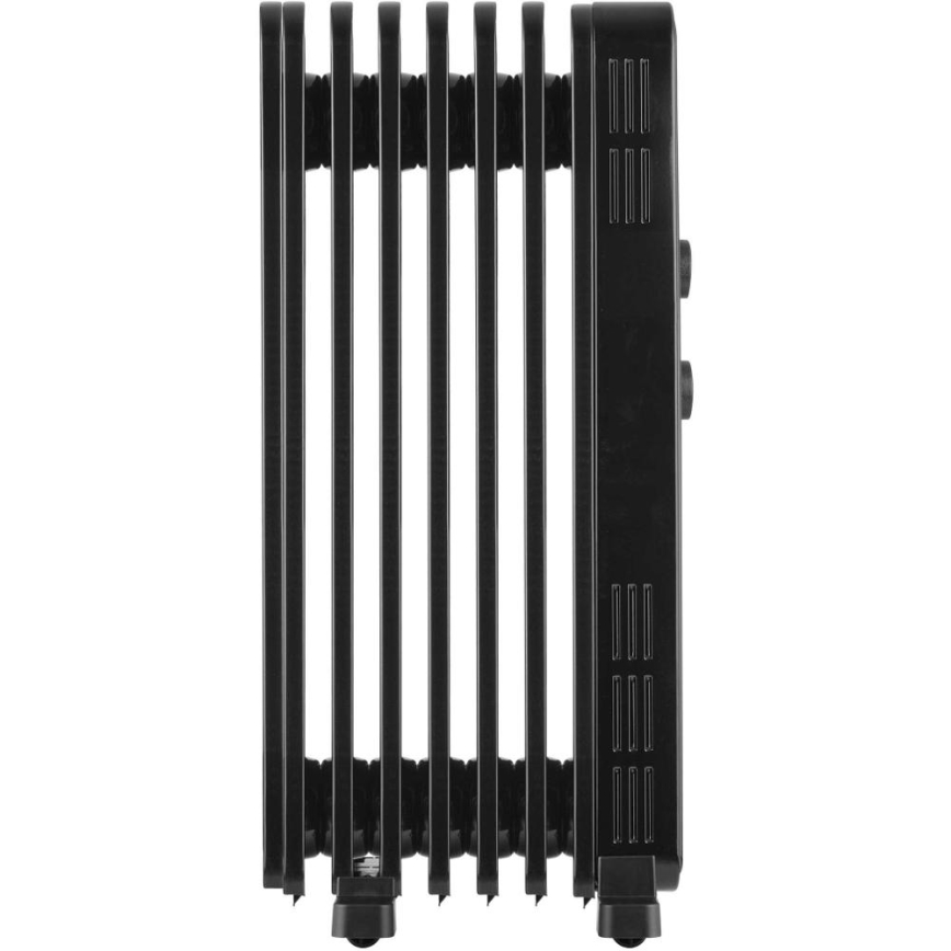 Sencor - Radiateur à bain d'huile à 7 ailettes 600/900/1500W/230V noir