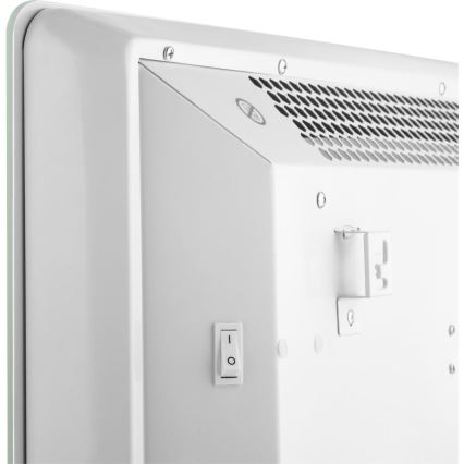Sencor - Radiateur/convecteur électrique intelligent 1200/2400W/230V IP24 Wi-Fi blanc