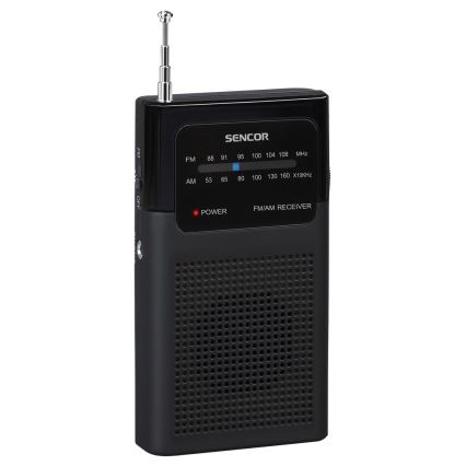 Sencor - Radio FM/AM de poche 2xAAA