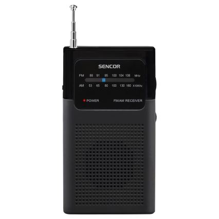 Sencor - Radio FM/AM de poche 2xAAA