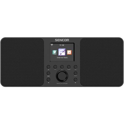 Sencor - Radio Internet 20W/5V Wi-Fi + télécommande