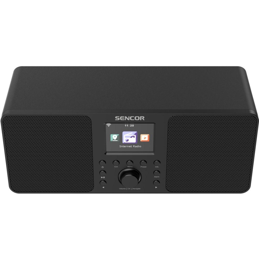 Sencor - Radio Internet 20W/5V Wi-Fi + télécommande