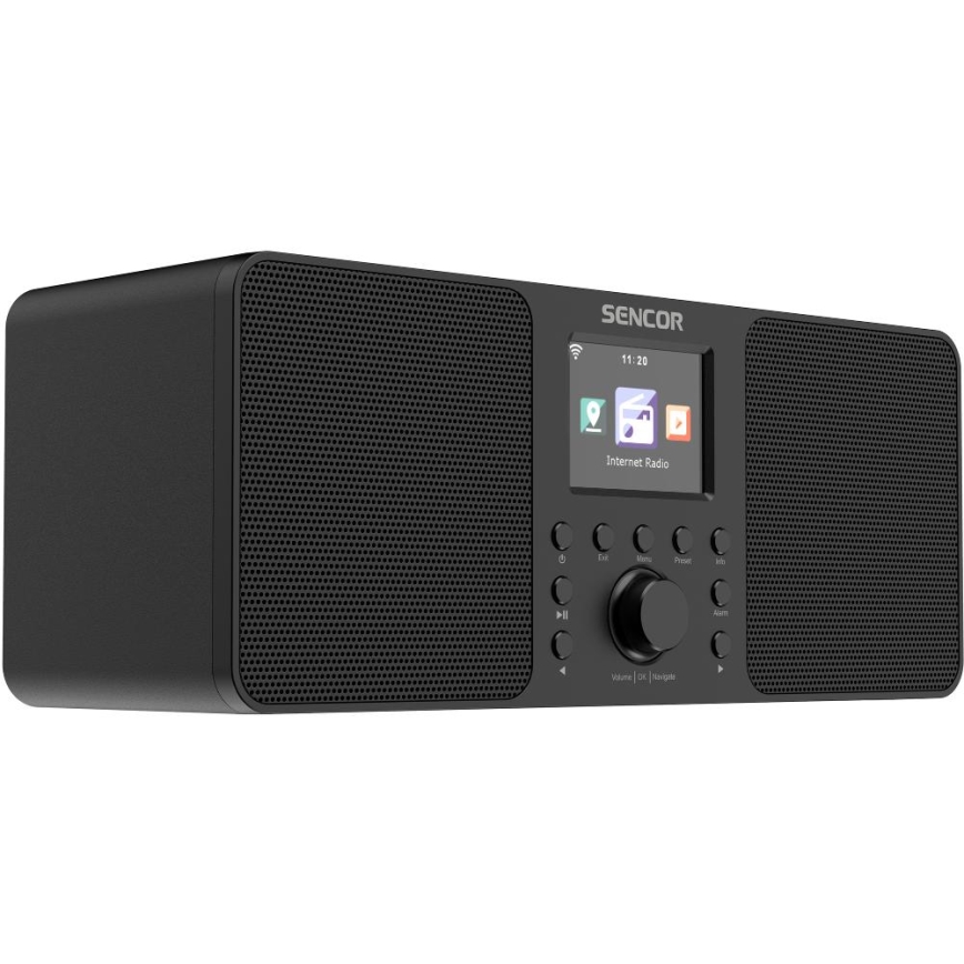Sencor - Radio Internet 20W/5V Wi-Fi + télécommande