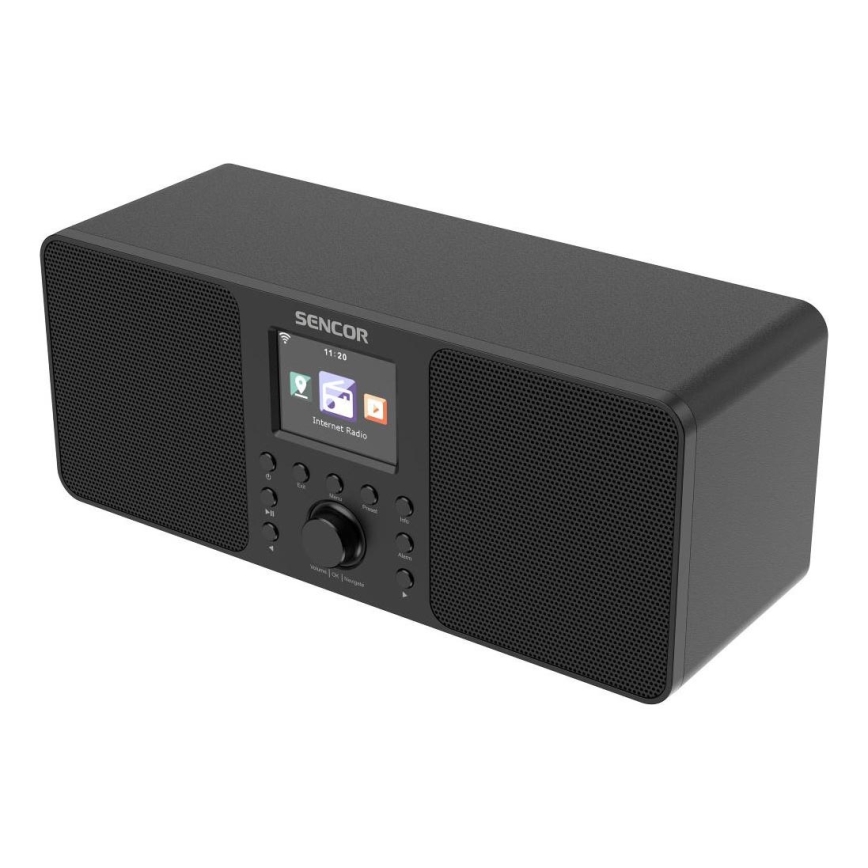 Sencor - Radio Internet 20W/5V Wi-Fi + télécommande