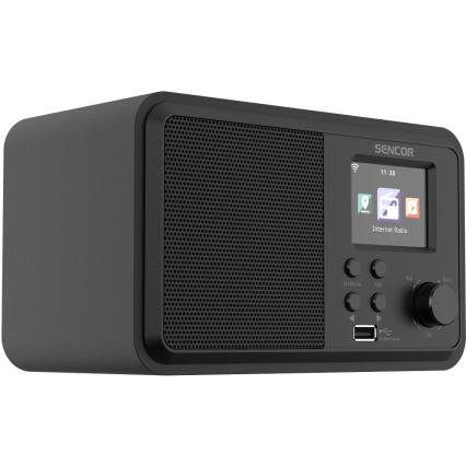 Sencor - Radio Internet 4W/5V Wi-Fi avec télécommande