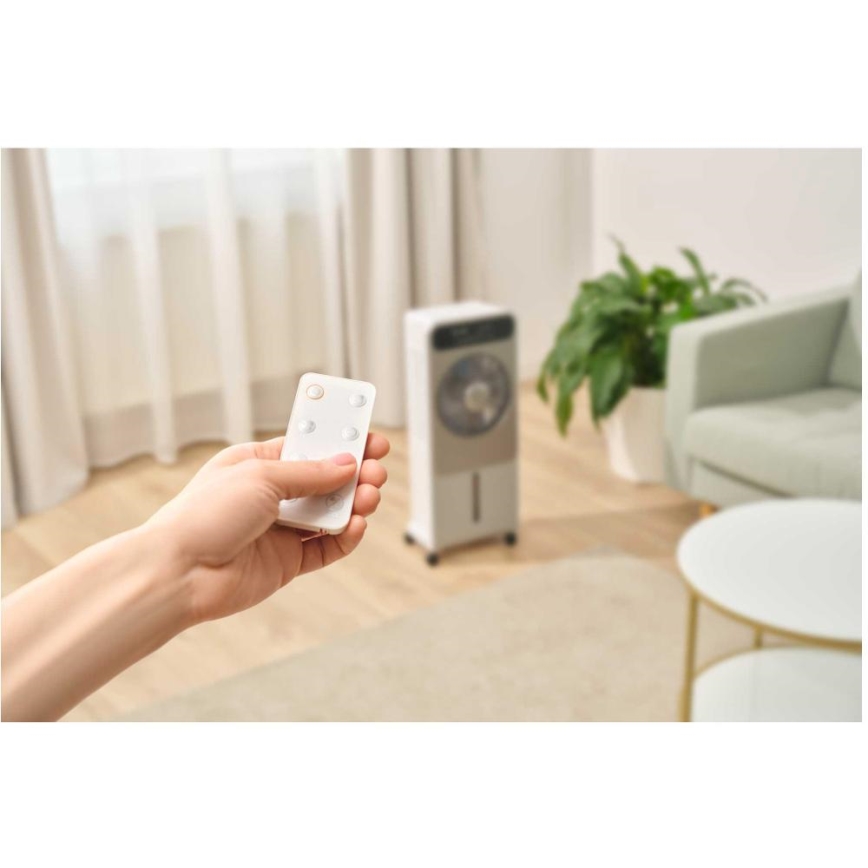 Sencor - Rafraîchisseur d'air portable 28W/230V gris + Télécommande