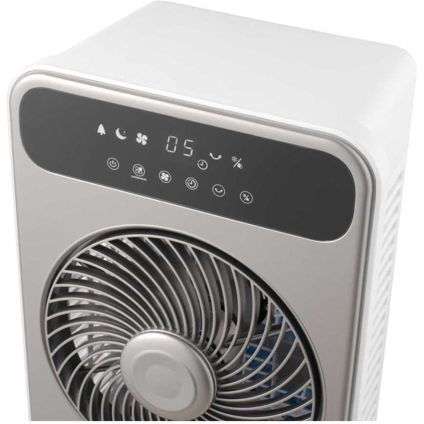 Sencor - Rafraîchisseur d'air portable 28W/230V gris + Télécommande