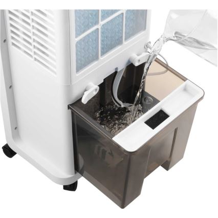 Sencor - Rafraîchisseur d'air portable 28W/230V gris + Télécommande