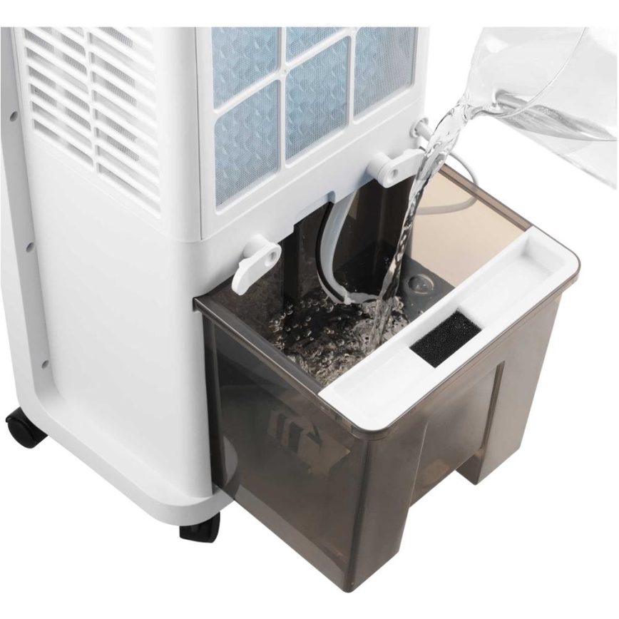 Sencor - Rafraîchisseur d'air portable 28W/230V gris + Télécommande