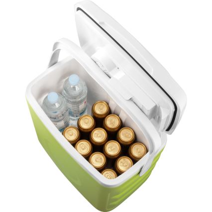 Sencor - Réfrigérateur portable pour voiture 30 l 55W/5V/12V/230V vert/blanc