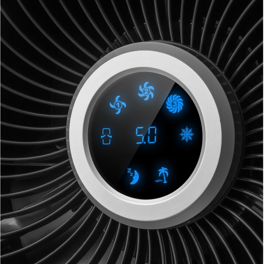 Sencor - Refroidisseur d'air mobile 3en1 110W/230V argenté/noir + télécommande