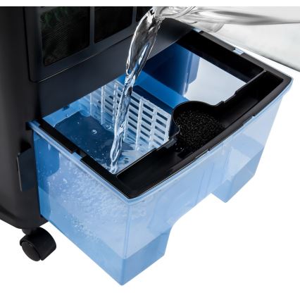 Sencor - Refroidisseur d'air mobile 3en1 110W/230V argenté/noir + télécommande