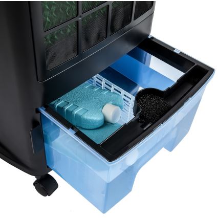 Sencor - Refroidisseur d'air mobile 3en1 110W/230V argenté/noir + télécommande