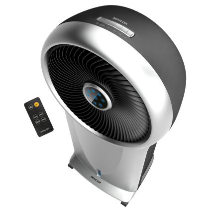 Sencor - Refroidisseur d'air mobile 3en1 110W/230V argenté/noir + télécommande