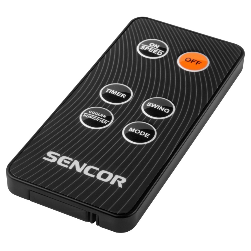 Sencor - Refroidisseur d'air mobile 3en1 110W/230V argenté/noir + télécommande