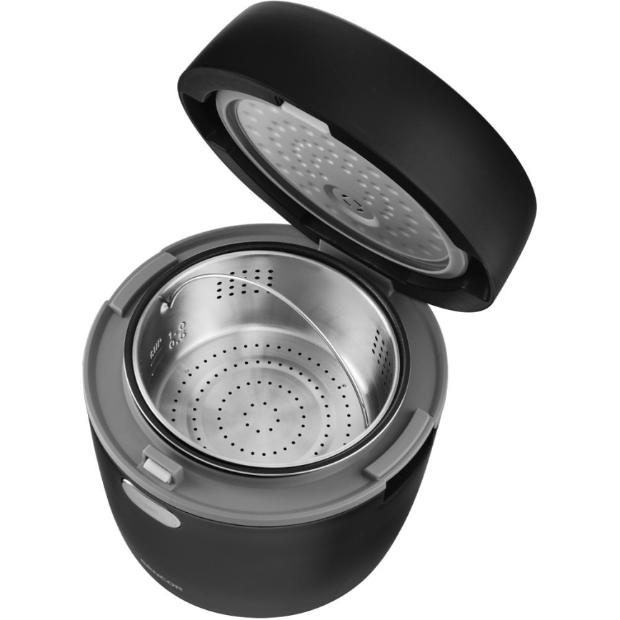 Sencor - Rijstkoker 350W/230V 0,6 l zwart