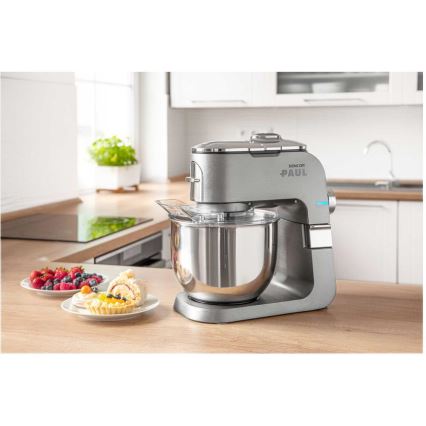 Sencor - Robot de cuisine avec bol en acier inoxydable 1700W/230V chrome mat