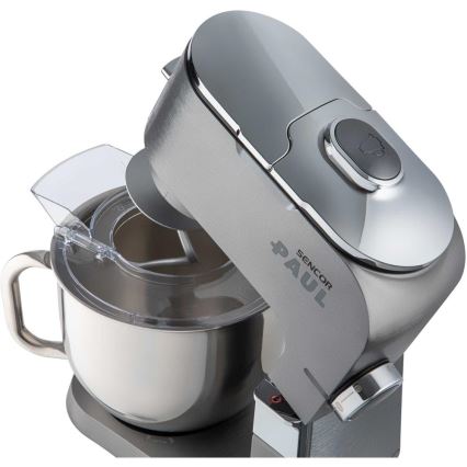 Sencor - Robot de cuisine avec bol en acier inoxydable 1700W/230V chrome mat