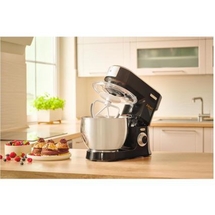 Sencor - Robot de cuisine avec bol en acier inoxydable 1000W/230V noir