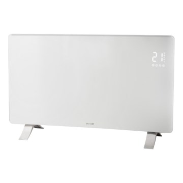 Sencor - Slimme elektrische kachel/convectorkachel 1200/2400W/230V IP24 Wi-Fi wit