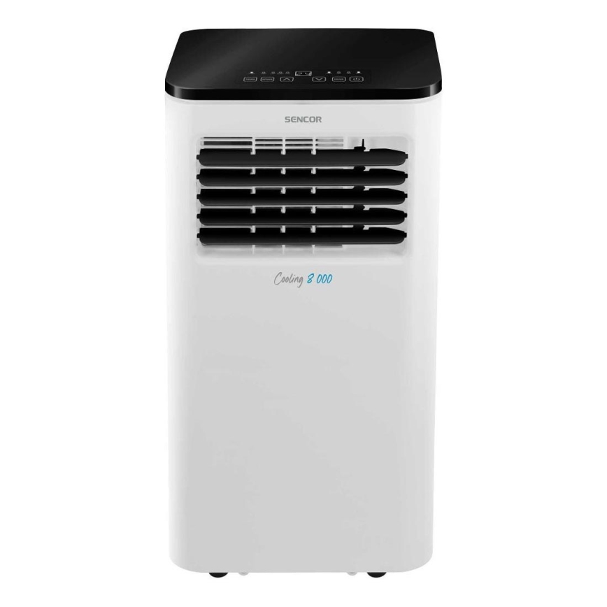 Sencor - Slimme mobiele airco 3in1 inclusief complete accessoires 805W/230V 8000 BTU Wi-Fi + afstandsbediening
