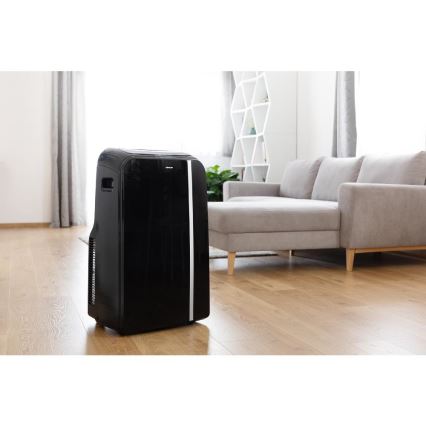 Sencor - Slimme mobiele airco 3in1 inclusief complete accessoires 1450W/230V 12000 BTU Wi-Fi zwart + afstandsbediening